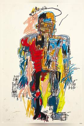 Art Jean-Michel Basquiat Self Portrait Matte Finish Poster Paper Print