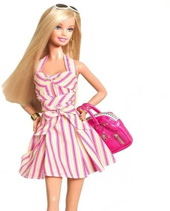 Barbie Girl Poster Multicolor Photo Paper Print 12 inch X 18 inch Photographic Paper