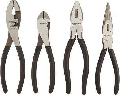 Ansh Enterprises Tools 4-Piece Pliers Set Hand Tool Kit