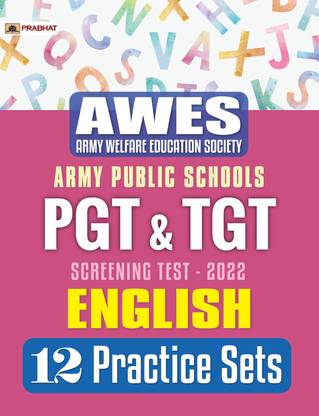 Army Public Schools PGT & TGT Screening Test 2021 English (12 Practice Sets)