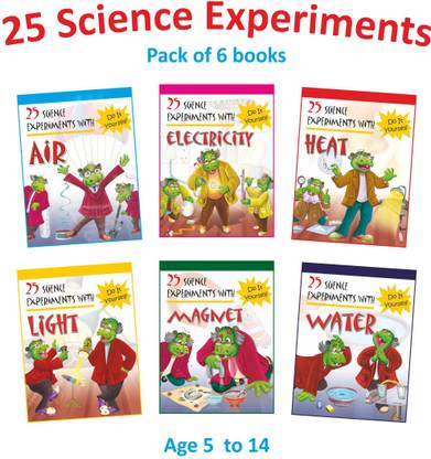 25 Science Experiments Pack Of 6 Books