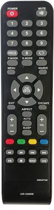 BhalTech LED-3200SB LCD LED Smart TV Compatible for  Intex Remote Controller