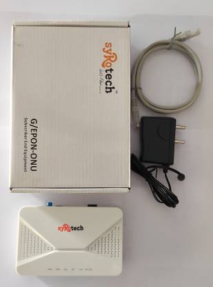 Syrotech SY-GPON-1000R-DONT XPON ONU Router 0 GHz 1000 Mbps Wifi Speed NA NA