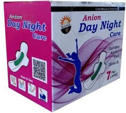 Day Night Care (7 pads in 1 pack) (pack of 8 ) Sanitary Pad