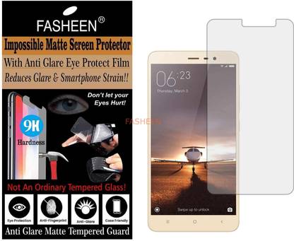 Fasheen Tempered Glass Guard for XIAOMI MI NOTE 3 (Matte Finish)