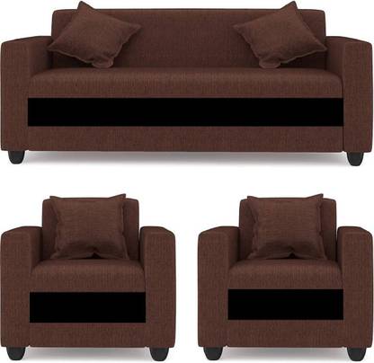 gnanitha Fabric 3 + 1 + 1 Sofa Set