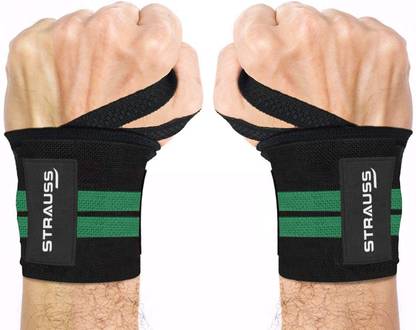 स्ट्रॉस WL Cotton Wrist Support | Wrist Band | Wrist Wrap | Gym Band रिस्ट सपोर्ट