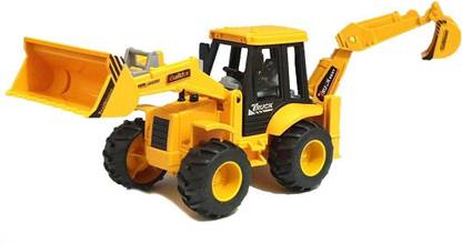Galactic JCB 2 in 1 and Excavator Construction Vehicle Loader Truck Engineering smallsize