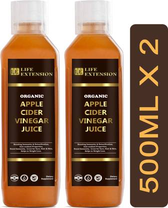 Life Extension Apple Cider Vinegar for Weight Loss with Mother (S33) natural Vinegar