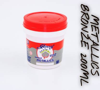 1001 Glossy Universal Bronze Mettalics Paints With Smooth Finish Bronze Emulsion Wall Paint