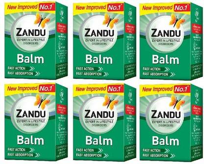 ZANDU Balm 8 ML (Pack Of 6)