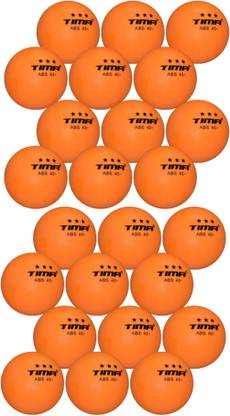 TIMA Table Tennis Balls ABS40+ 3 Star Superb Seam Table Tennis Ball