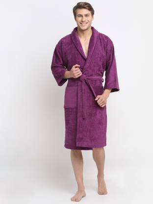 CREEVA Purple Large Bath Robe