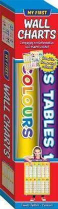 My First Wall Charts: Times Table and Colours Pack