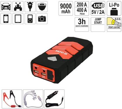 YATO YT-83081 1 ft Battery Jumper Starter