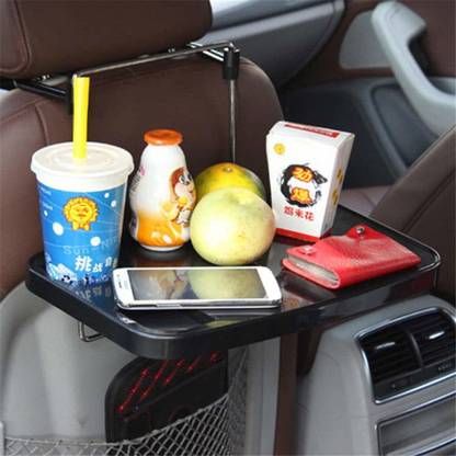 LAVITRA Multi Functional Vehicle Steering Seat Back Portable Laptop Food TrayTable Car Laptop Tray