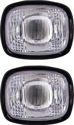 Allpartssource Head Lamp Assembly Set without Bulbs & Wire Suitable for M&M SWARAJ Tractors Car Reflector Light
