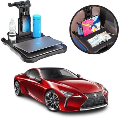Oshotto Car Back Seat food Tray Table For LEXUS LS Cup Holder Tray Table