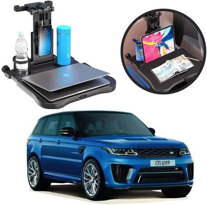 Oshotto Car Back Seat food Tray Table For LAND ROVER RANGE ROVER VELAR Cup Holder Tray Table