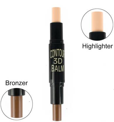 JANOST Best Contour Highlight Stick Double-ended Contouring Highlighter  Concealer