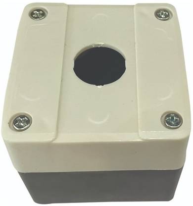 MILLBORN Push Button Switch Box 1 Way White Color 32 A One Way Electrical Switch
