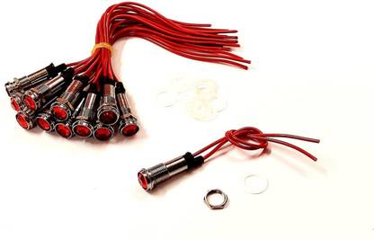 ERHIndia (Pack of 12) Neon Light Bulb Indicator Lamp Led for Switch Board Electronic Components Electronic Hobby Kit
