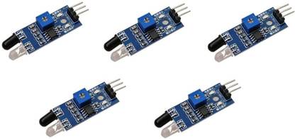 ERHIndia (Pack of 5) IR sensor Obstacle Avoidance Infrared Reflection Photoelectri Alternative Energy Electronic Hobby Kit
