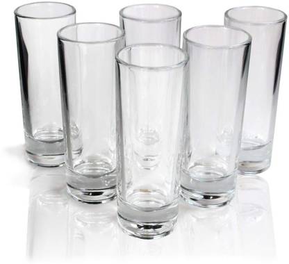 DULARIYA (Pack of 6) SHORT GLASS SET OF 6 ,70 ML Glass Set Whisky Glass