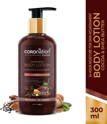 COROnation Herbal Cocoa & Shea Butter Body Lotion