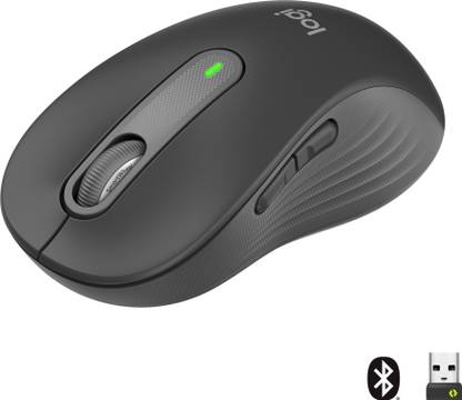 Logitech M650 Silent -Large Sized Hands Wireless Ambidextrous Optical Mouse  with Bluetooth