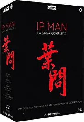 Ip Man The Complete Saga - Chinese/Italian Language (No English) 4 Movies-Ip Man/Ip Man 2/The Legend Is Born - Ip Man/Ip Man - The Final Fight [Blu-ray]