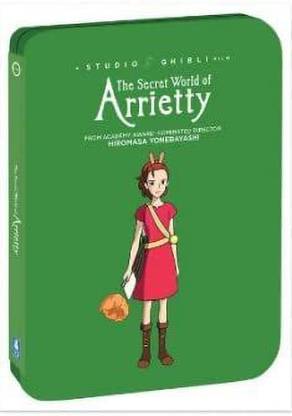 The Secret World of Arrietty - SteelBook / 借りぐらしのアリエッティ / Kari-gurashi no Arietti / Blu-ray + DVD - Writers: Hayao Miyazaki, Keiko Niwa - US IMPORT - REGION A [Blu-ray]
