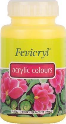 Fevicryl Acrylic Colour (100 Ml) Lemon Yellow (Set of 1)