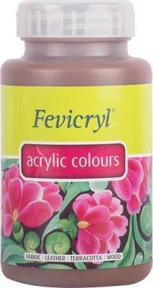 Fevicryl Acrylic Colour (100 Ml) Dark Brown (Set of 1)