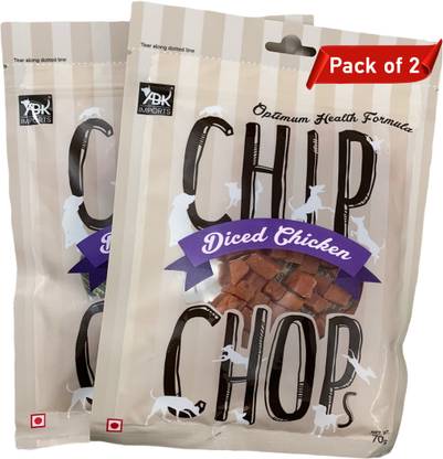 For The Fur Kids Chip Chops Diced Chicken Chicken Dog Treat
