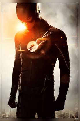 The Flash Barry Allen Superhero Television Series Matte Finish Poster Paper Print