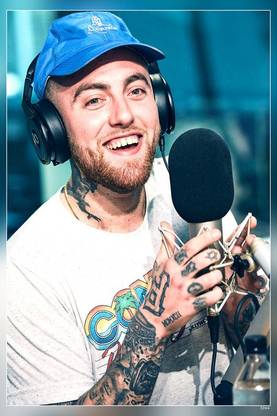 Malcolm James Mccormick Mac Miller Rapper Singer Musician Dj Remixer Record Producer Quoted Matte Finish Poster Paper Print