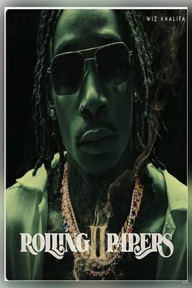 Wiz Khalifa Rollings 2 Album Cover Matte Finish Poster Paper Print