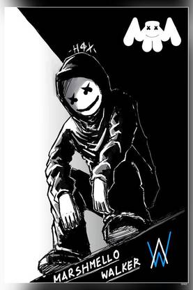 Marshmello Christopher Comstock Electronic Dance Music Producer Dj Matte Finish Poster Paper Print