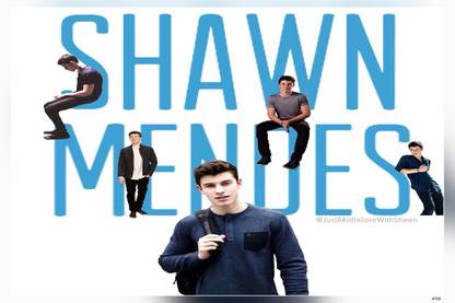 Shawn Mendes Shawn Peter Raul Mendes A Canadian Singer Songwriter And Model Matte Finish Poster Paper Print