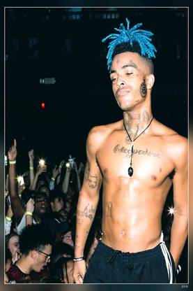 Xxxtentacion Also Known As Jahseh Dwayne Ricardo Onfroy An American Rapper Singer And Songwriter Matte Finish Poster Paper Print