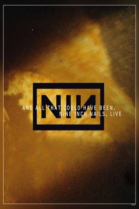 Nin American Industrial Band Nine Nails Stylized As Niи Trent Reznor Atticus Ross Eric Avery Robin Finck Matte Finish Poster Paper Print
