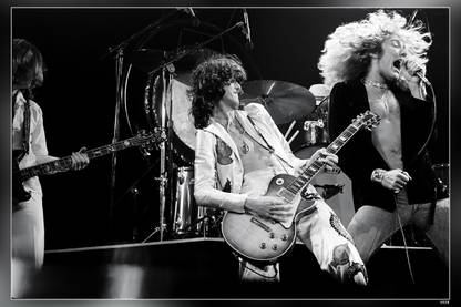 Led Zeppelin Jimmy Rock Music Band Matte Finish Poster Paper Print