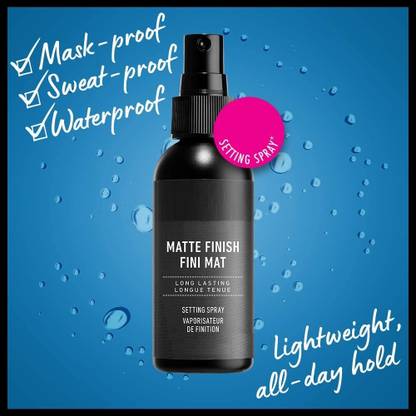 Latixmat Pro Matte Finish Makeup Setting Spray Face Primer Foundation Base Fixer Hydrate Primer  - 100 ml