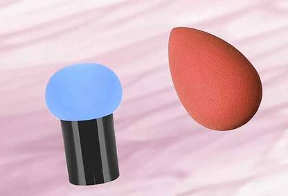 BIRONZA Sunisa Beauty Set Of 2 Blender 1 Mashroom Puff And 1 Simple Blender