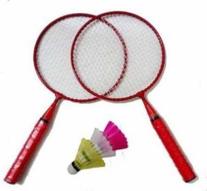 RS Short Handled Badminton Racket Multicolor Strung Badminton Racquet