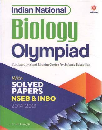 Biology Olympiad With Solved Papers Nseb & Inbo 2014 - 2021