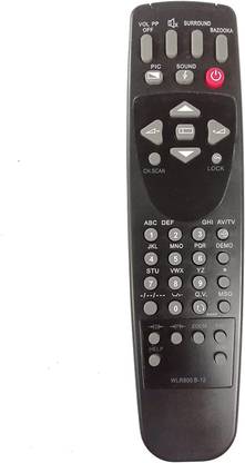 BhalTech WLR800 B-12 CRT TV Compatible for  VIDEOCON TV Remote Controller