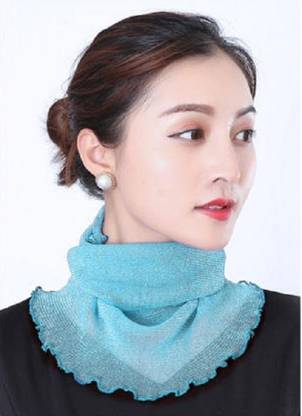 Brats N Beauty Solid Cotton Blend Women Fancy Scarf