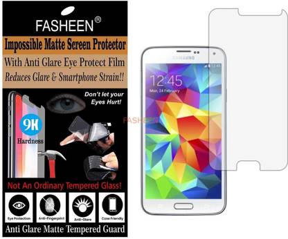 Fasheen Tempered Glass Guard for SAMSUNG GALAXY S5 (Matte Finish)